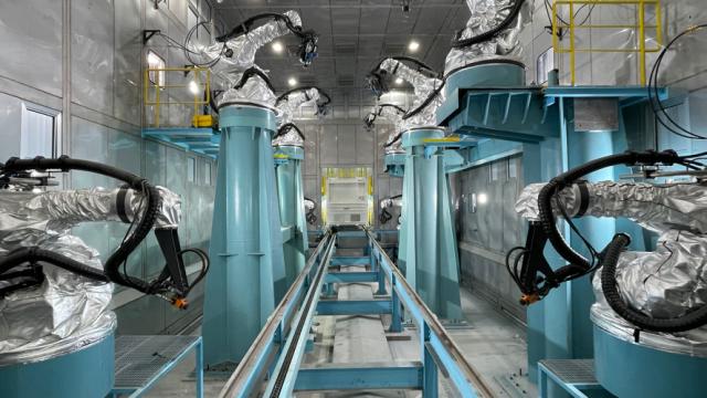 Robotic arc spraying solution