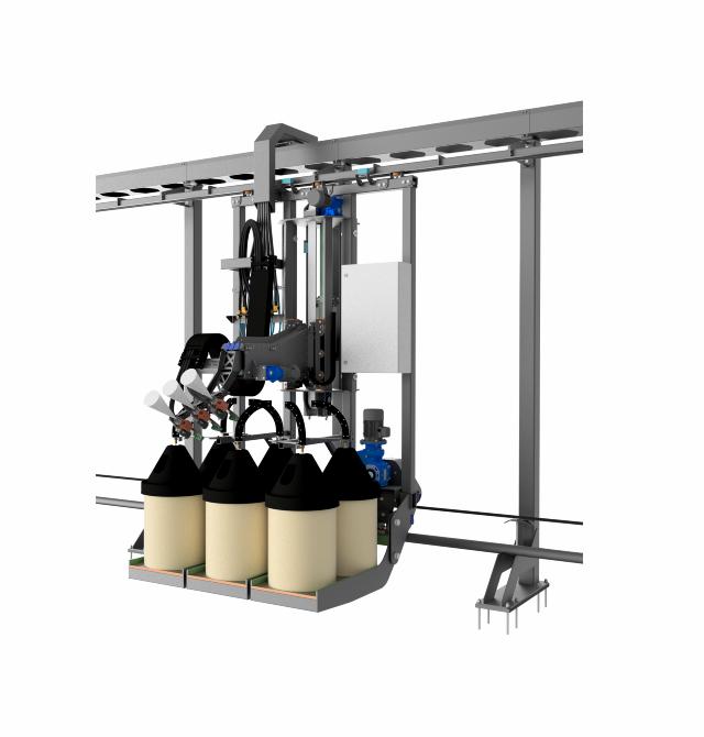 Cart solution for metallization